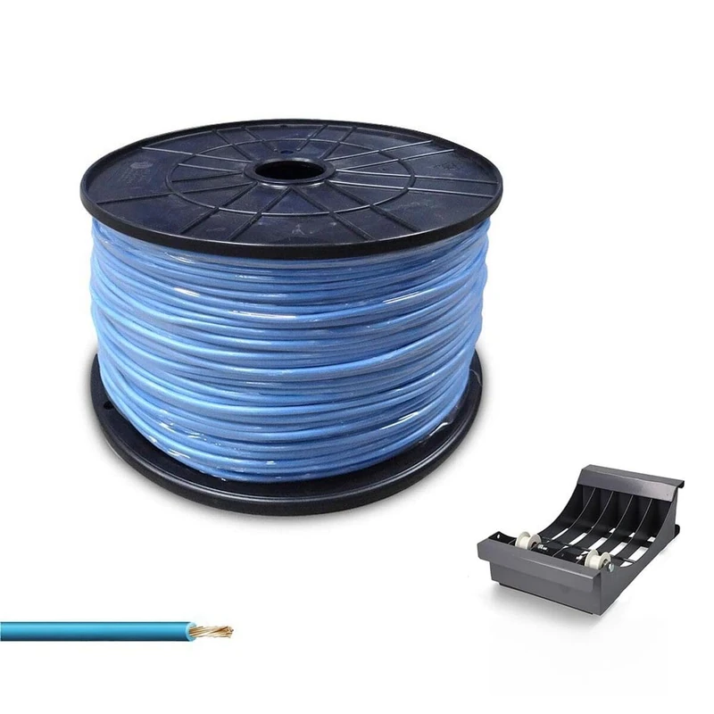 Sediles Unifilar Electric Cable Blue 400 m h07z1-k Coil - Brand: Sediles - EAN: 8435734704122