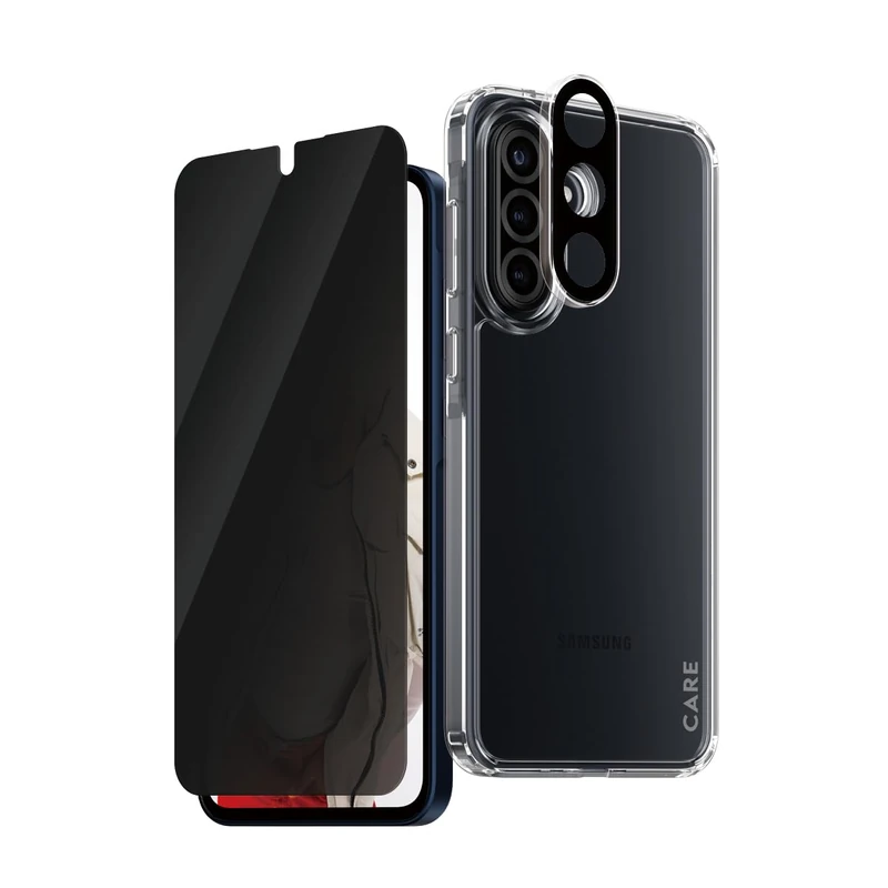 Care by PanzerGlass Flagship 3-in-1 Privacy Set Samsung Galaxy A36 5G