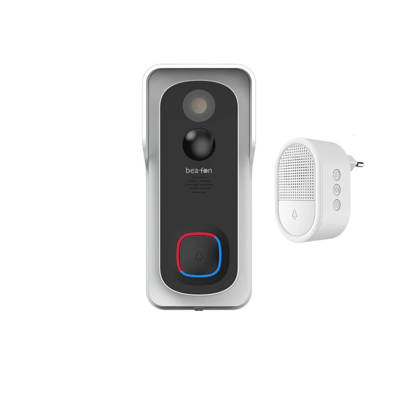 Beafon, Smart Home, Visitor 2V Outdoor Camera Bell with Angle and Bell Wireless Doorbell Camera Full HD 3MP 2.4G WiFi Protection Class IP 54 Automatic Alarm Trigger Real-time Videos