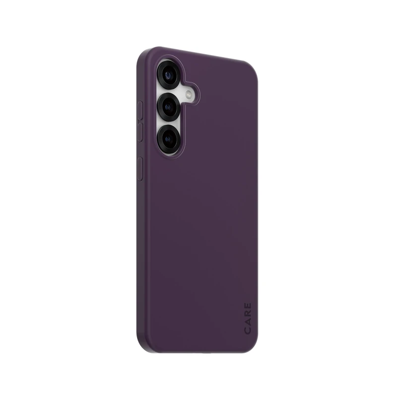 Care Fashionable Case Plum Purple w. QI Galaxy S25 Plus