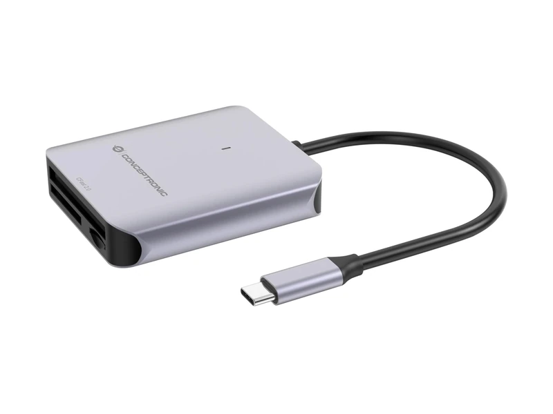 CONCEPTRONIC USB 3.2 Gen2 CFast SD/TF 4.0 UHS-II Card Reader