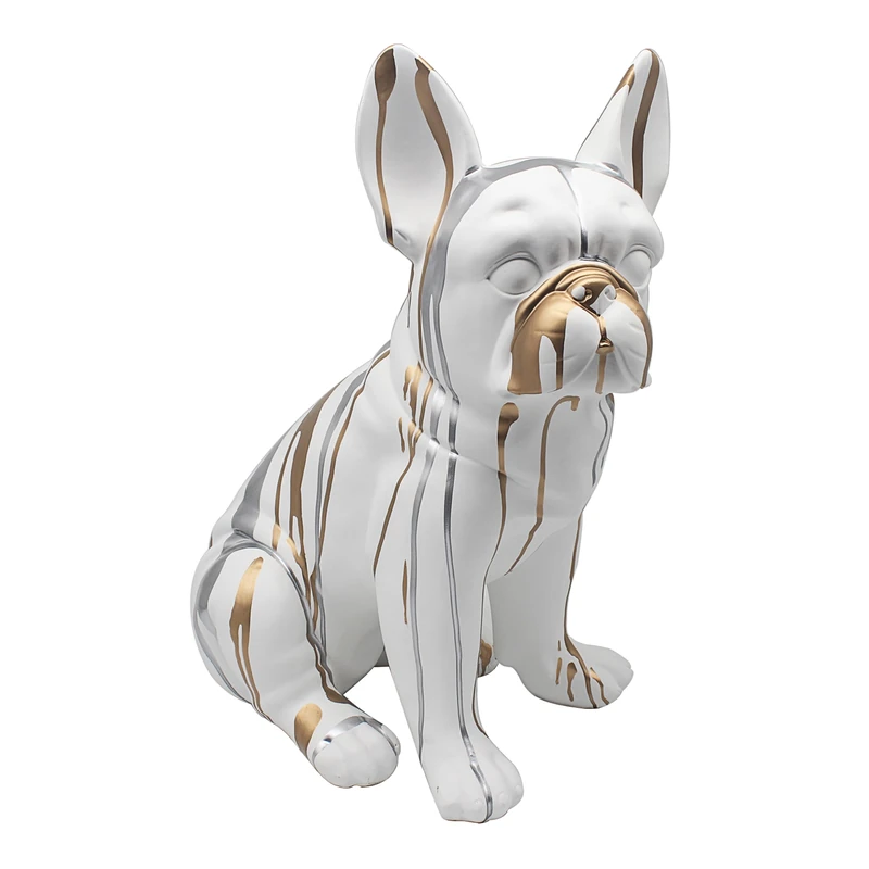 Lesser & Pavey Drip Art Frenchie Home Decor Figurines & Ornaments For Home & Office | Decorative Accessories Statues For Indoor & Outdoor | Lovely Gifts for Women & Men