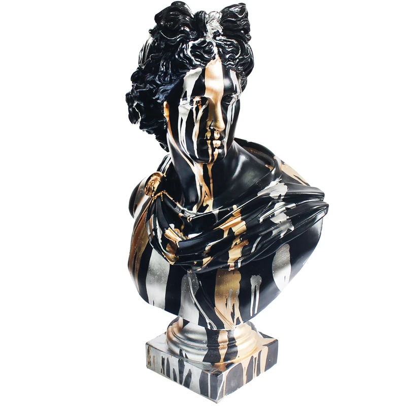 Lesser & Pavey Drip Art Apollo Home Decor Figurines & Ornaments For Home & Office | Decorative Accessories Statues For Indoor & Outdoor | Lovely Gifts for Women & Men