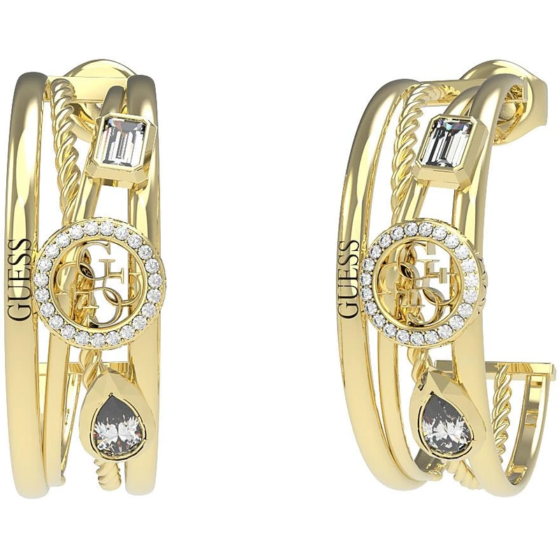 PENDIENTE GUESS - 4G LIGHT Color: Oro