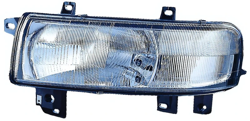 PROPOSTEONLINE Headlight made for Renault Master 1998-2003 driver side H4 halogen prepared for electric adjustment 7701044518