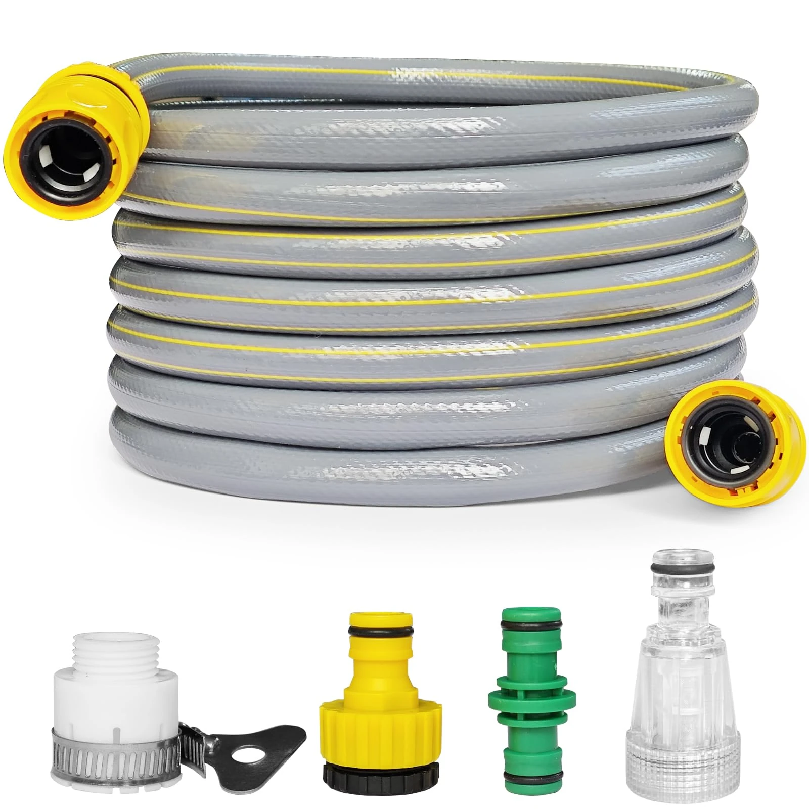 5M Suction Hose with Quick Coupling & Filter for Pressure Washer Karcher K2-K7 Series & Bosch AQT Series
