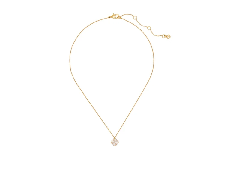 Kate Spade New York Spade Flower Pendant, Mother Of Pearl