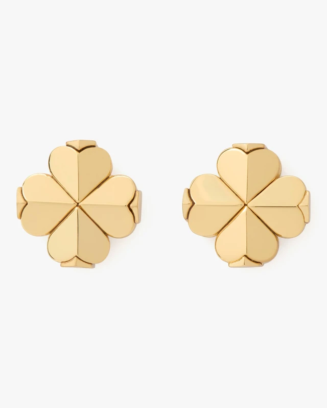 Kate Spade New York Spade Flower Studs, Gold