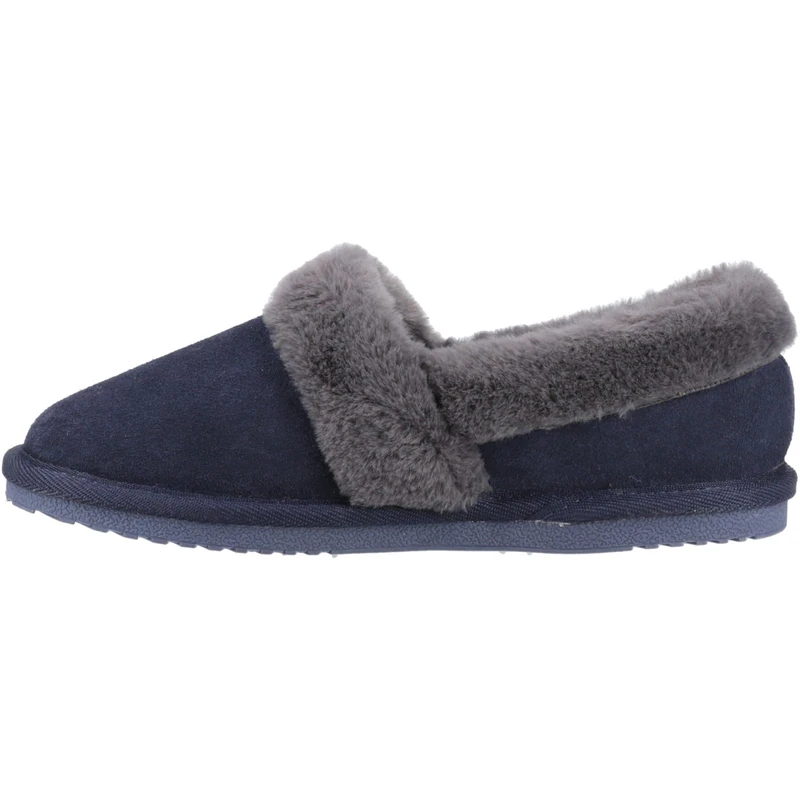 Hush Puppies Female Ariel Slipper, Navy, 7
