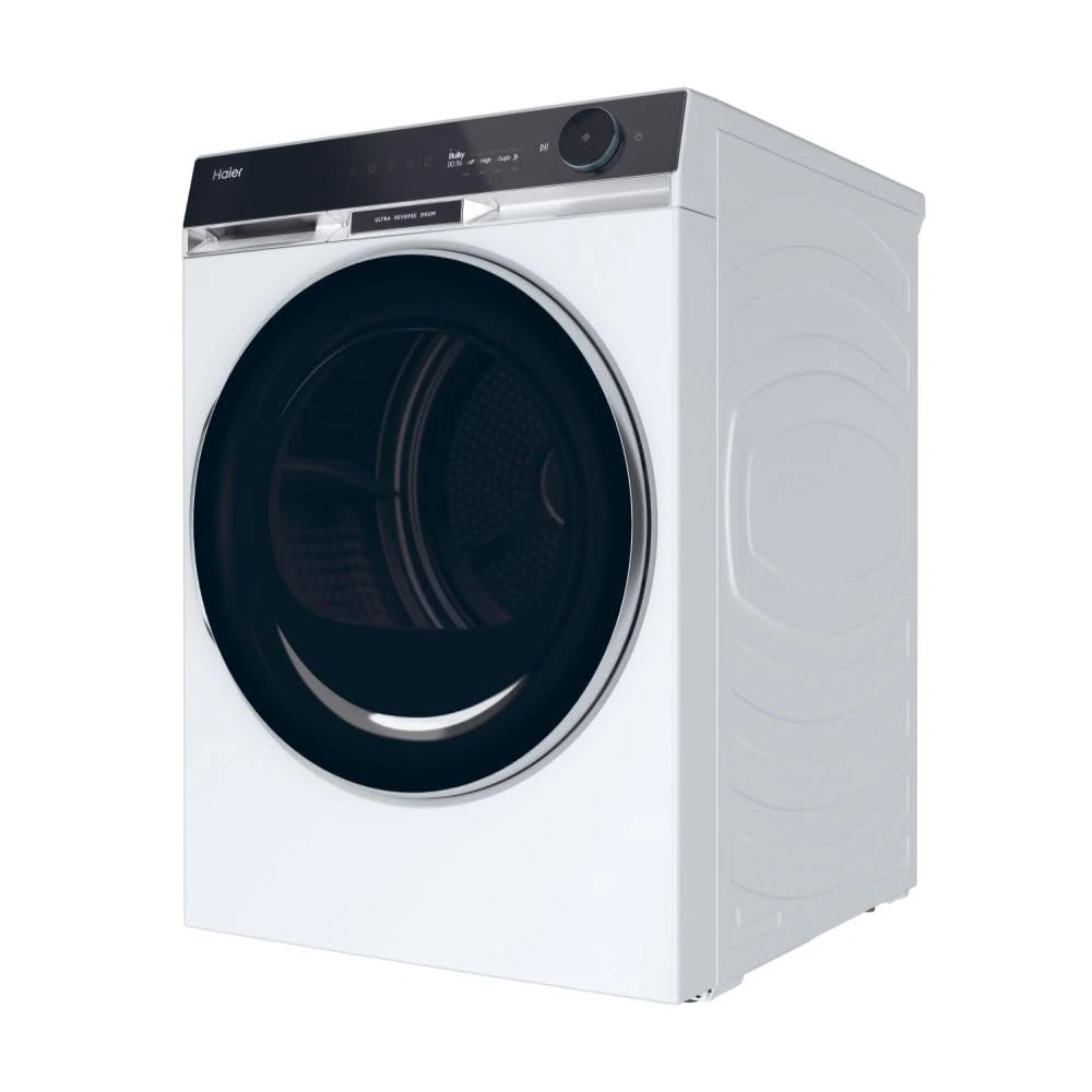 Haier X Series 11 HD90-A3Q97U1 Wifi Connected 9Kg Heat Pump Tumble Dryer - White - A+++ Rated