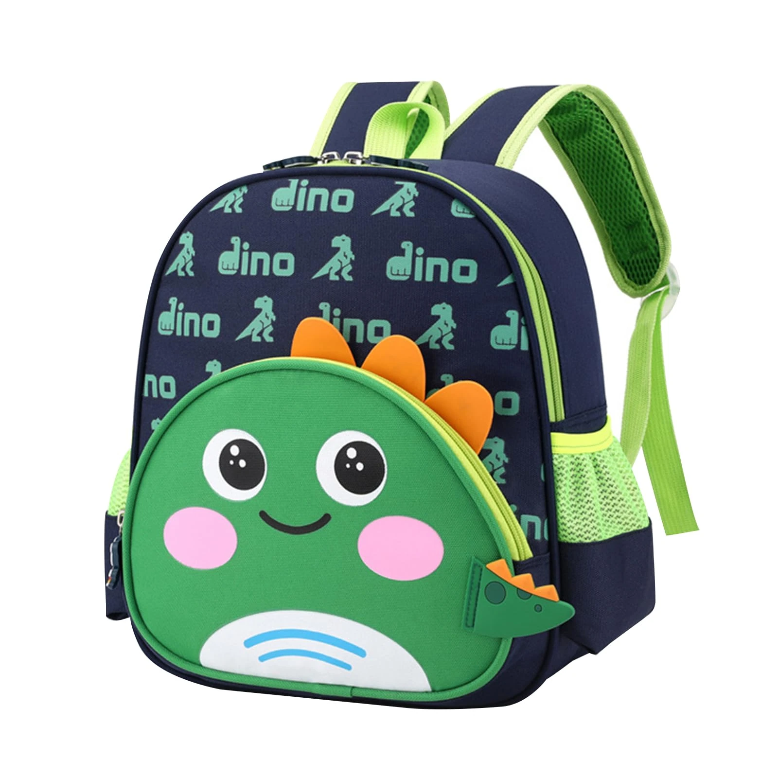 PANXUNSWIM Kids Backpack, Kawaii Backpack for Boys and Girls, Kindergarten Backpack (Green)