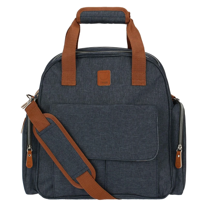 THUN - Mom Backpack - 100% Polyester - Baby Dolce Farm Collection - 31.5 x 16 x 34 cm