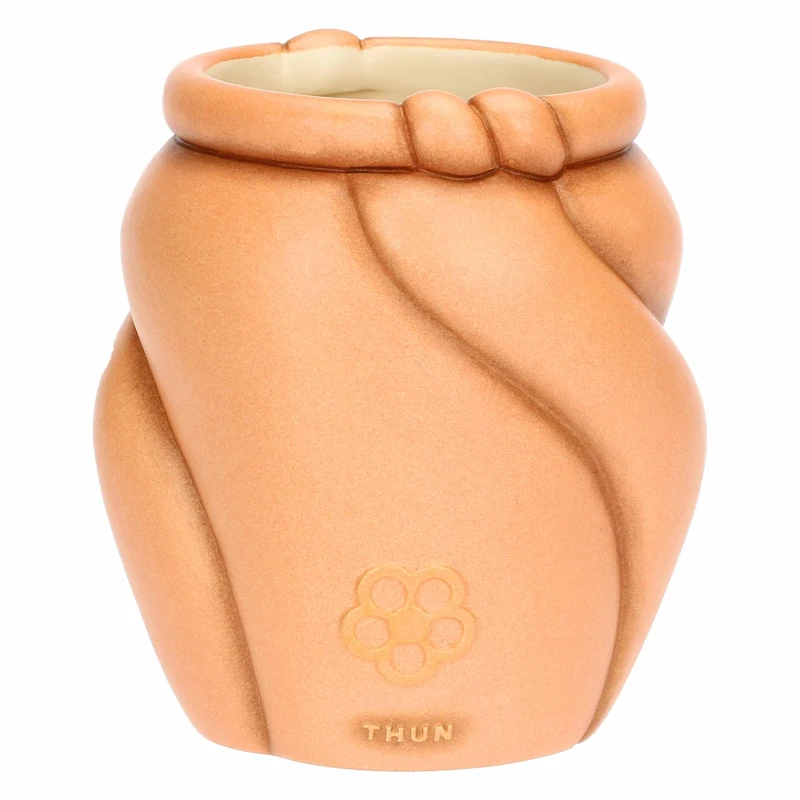 THUN Twist Vase, Small-Ceramic-Spring Garden Collection-13.5 x 12.5 x 15 cm