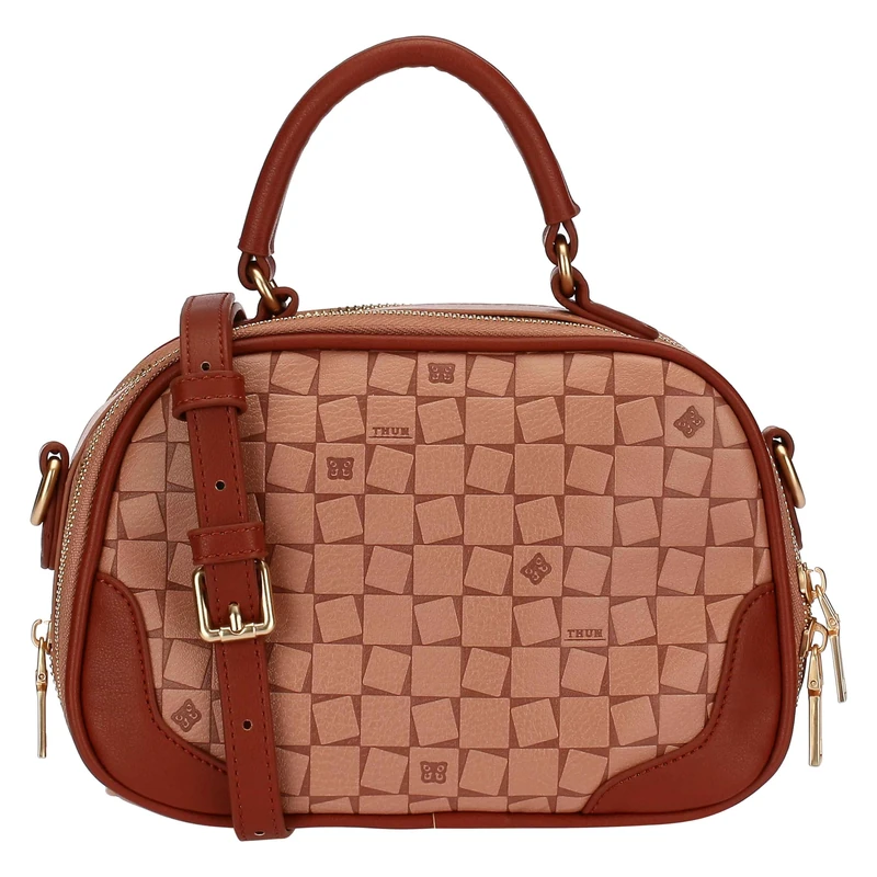 THUN - Shoulder Bag/Hand Bag - Polyester, PU, Metal - Always With Me Collection - 23 x 8 x 16 cm - Image 1