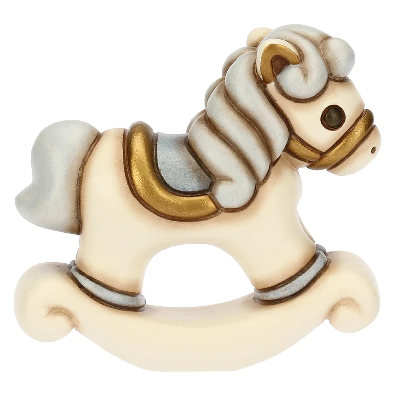 THUN - Rocking Horse Him - Ceramic - Favor Collection - 2.8 x 7 x 6.4 cm - Image 1