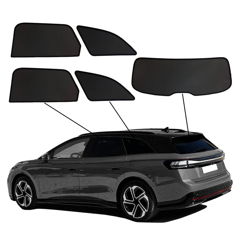 SunClip Privacy & Sun protection compatible with Volkswagen ID.7 Tourer 2024-