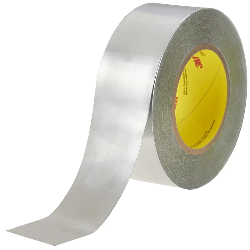 3M Lead Foil Tape 420, Silver, 25 mm x 33 m, 0.17 mm