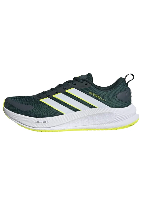 adidas Men's Supernova Ease 2 Running Shoes, Aurora Ivy/Lucid Lemon/Collegiate Green, 10.5 UK