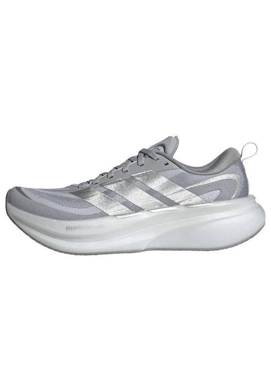 adidas Women's Supernova Glide Running Shoes, Halo Silver/Matte Silver/Dash Grey, 6 UK