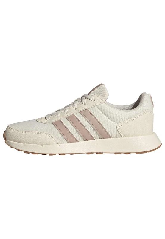 adidas Women's Run 50s Shoes, Off White/Wonder Taupe/Gum 3, 4.5 UK