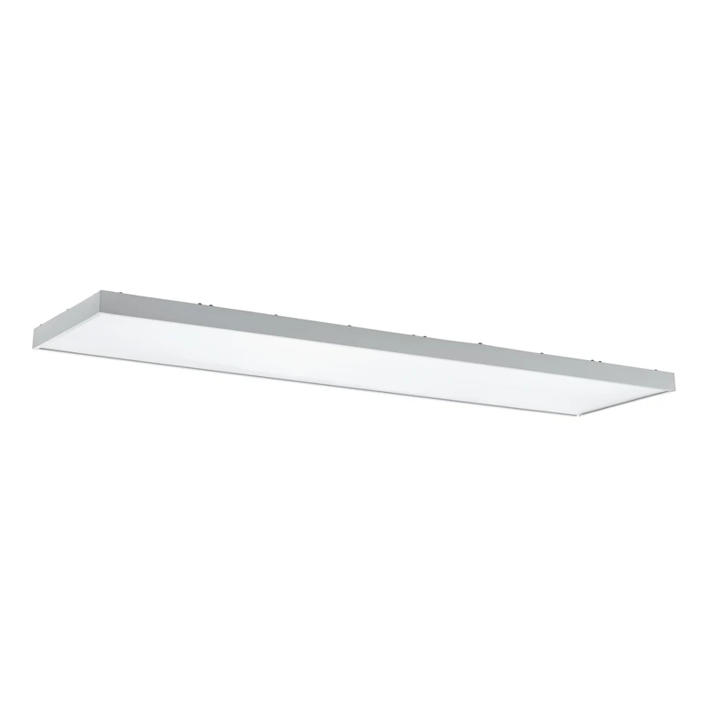 Eglo LED Panel Piglionasso, Flush Mount Ceiling Light Fitting, Office Lighting, Rectangular Kitchen lamp, Neutral White, 120 x 30 cm