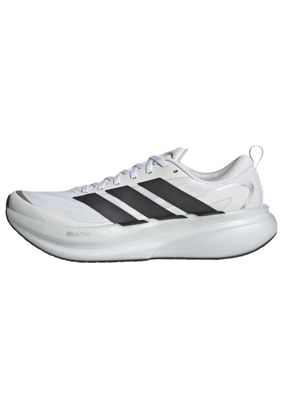adidas Men's Supernova Glide Running Shoes, FTWR White/core Black/Halo Silver, 8 UK