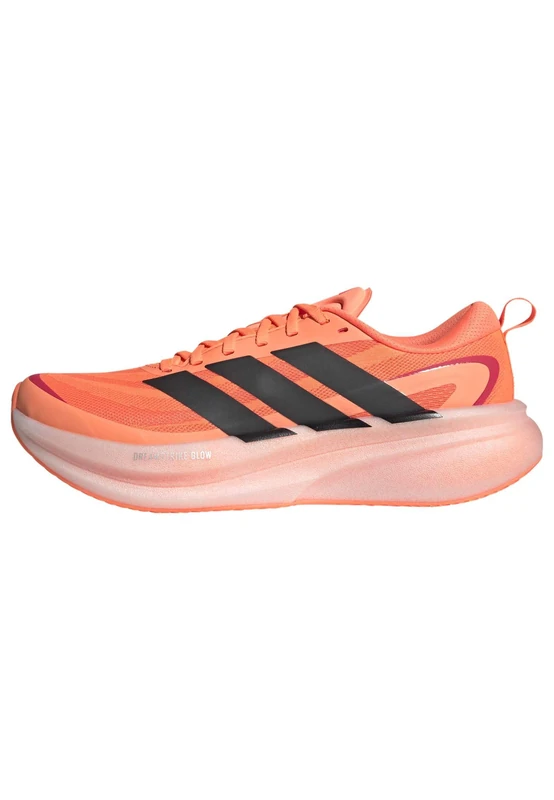 adidas Men's Supernova Glide Running Shoes, Lucid Orange/Silver met./Lucid red, 7.5 UK