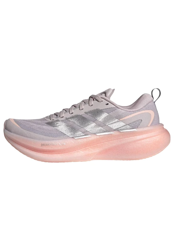 adidas Women's Supernova Glide Running Shoes, ice Purple/Silver met./Halo Silver, 3.5 UK