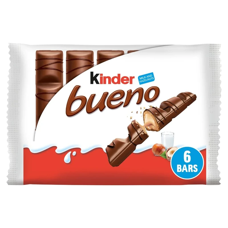 Kinder Bueno Classic Chocolate Snack 6 bars