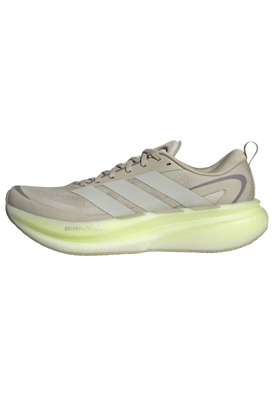 adidas Men's Supernova Glide Running Shoes, Wonder Beige/Wonder Alumina/Silver Pebble, 8 UK