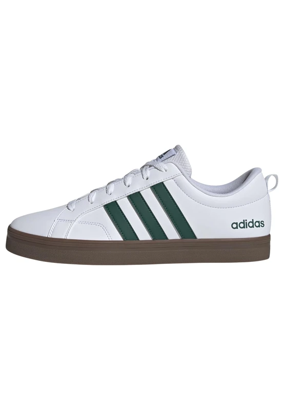 adidas Men's VS Pace 2.0 Shoes, FTWR White/Collegiate Green/GUM5, 5 UK