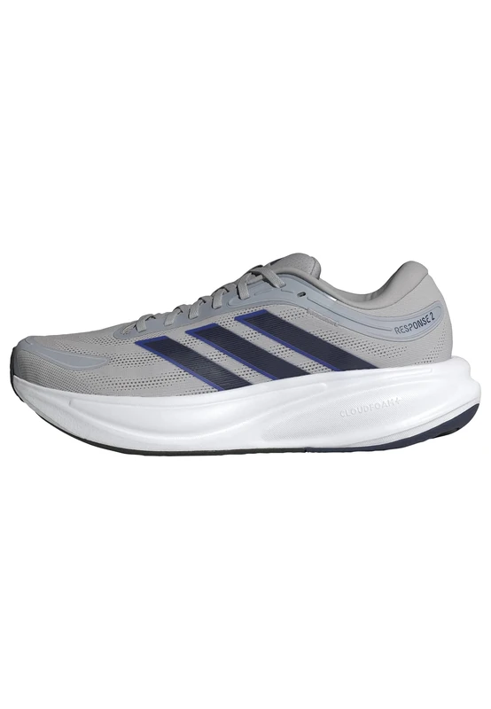 adidas Men's Response 2 Running Shoes, Grey Two/Dark Blue/Lucid Blue, 9 UK