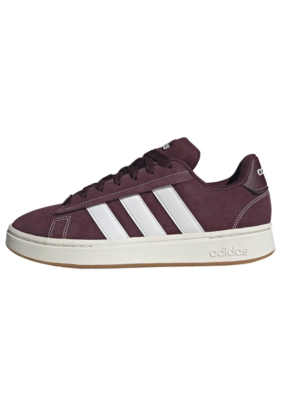 adidas Men's Grand Court Alpha 00S Shoes, Maroon/FTWR white/GUM10, 11.5 UK