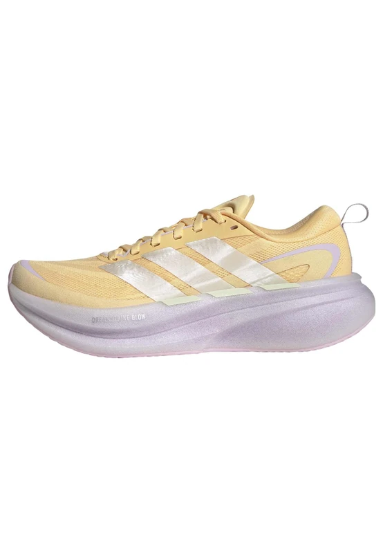 adidas Women's Supernova Glide Running Shoes, Ice Tangerine/Ice Gold Met./Semi Ice Tangerine, 6 UK