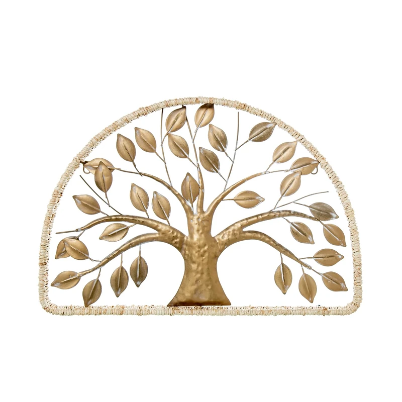 Adorno PARED Metal 61X41CM ARB OL Dorado - Image 1