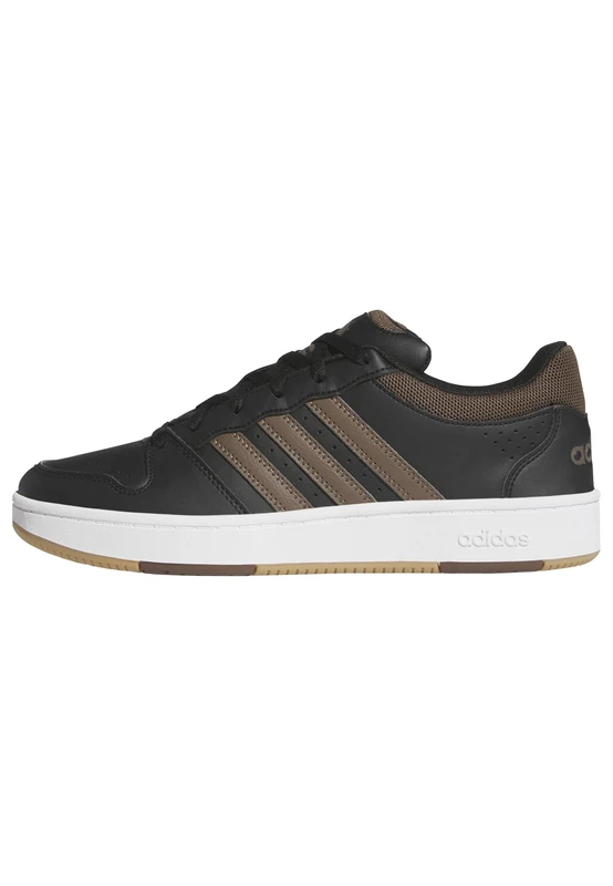 adidas Men's Hoops Classic Shoes, core Black/Earth strata/FTWR White, 7 UK