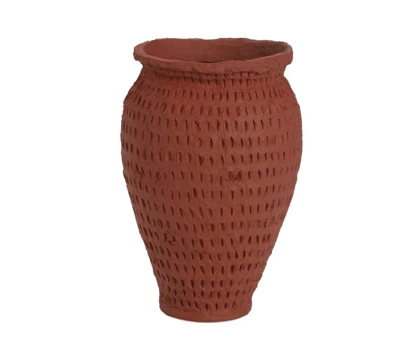 JARRÓN ALGODÓN ARGILE MACHÉ