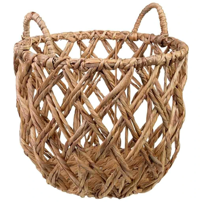 Natural Brown Fibre Basket - Image 1