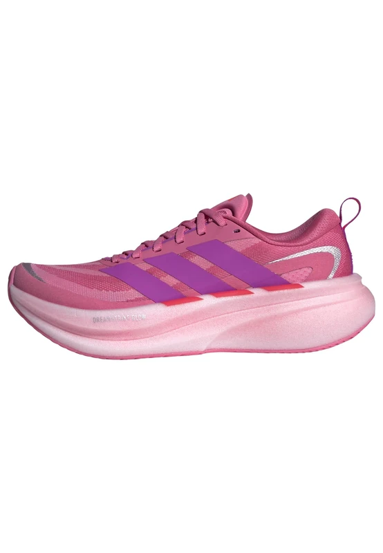 adidas Women's Supernova Glide Running Shoes, Pink Fusion/Purple Burst/Lucid red, 3.5 UK