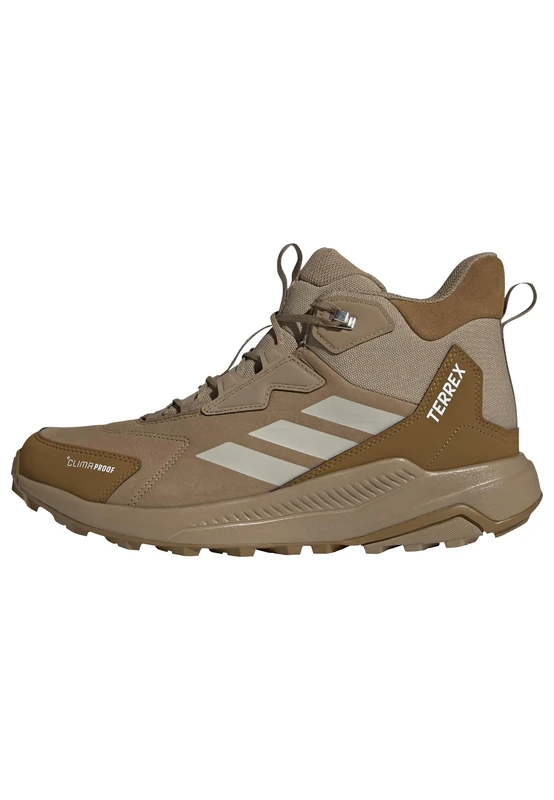 adidas Men's Terrex Anylander Leather Mid Climaproof Hiking Shoes, Cardboard/Wonder Alumina/Bronze strata, 11 UK - Image 1