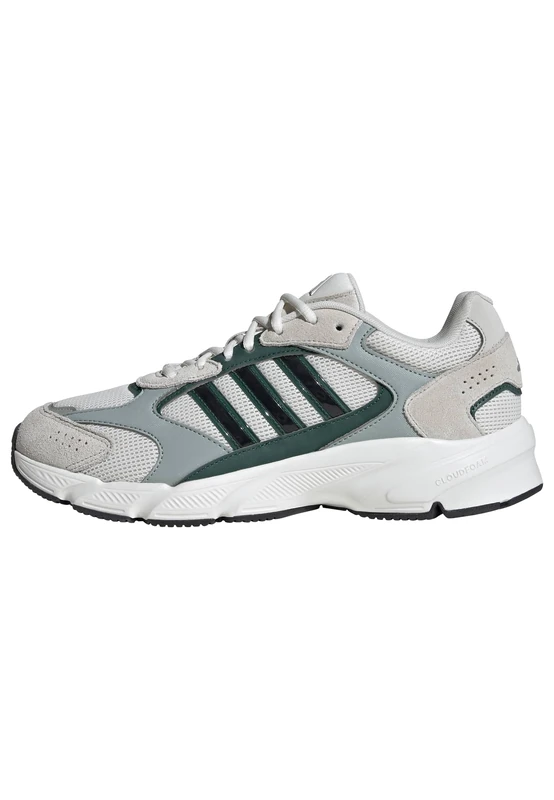 adidas Men's CRAZYCHAOS 2000 Shoes, core White/core Black/Wonder Sage, 12 UK