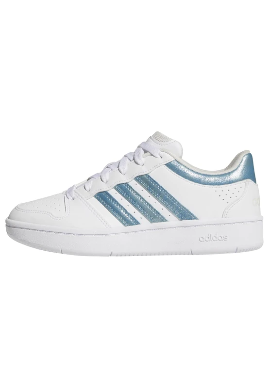 adidas Women's Hoops Classic Shoes, FTWR White/Supplier Colour/Orbit Grey, 6 UK