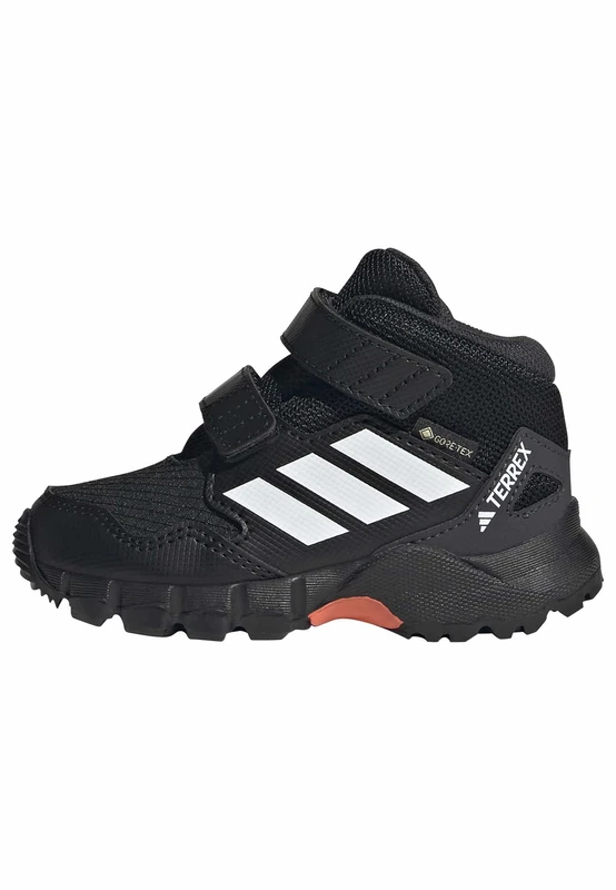 adidas Unisex Baby Terrex Skychaser Mid Gore-TEX Hiking Shoes Kids, core Black/FTWR White/semi Impact Orange, 9 UK Child