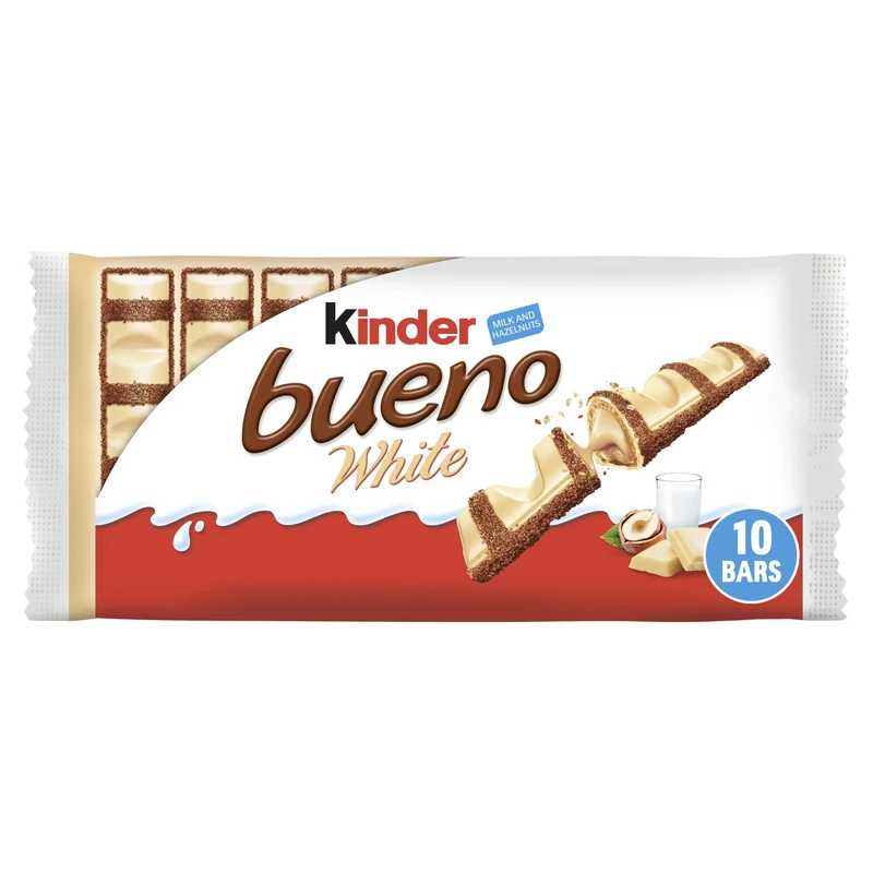 Kinder Bueno White Chocolate Snack 5 pack