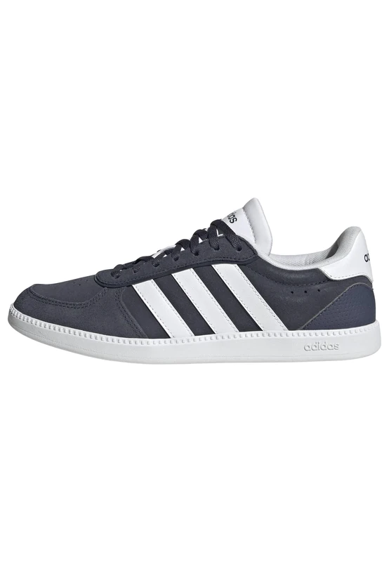 adidas Women's BREAKNET Sleek Shoes - Shadow Navy/White