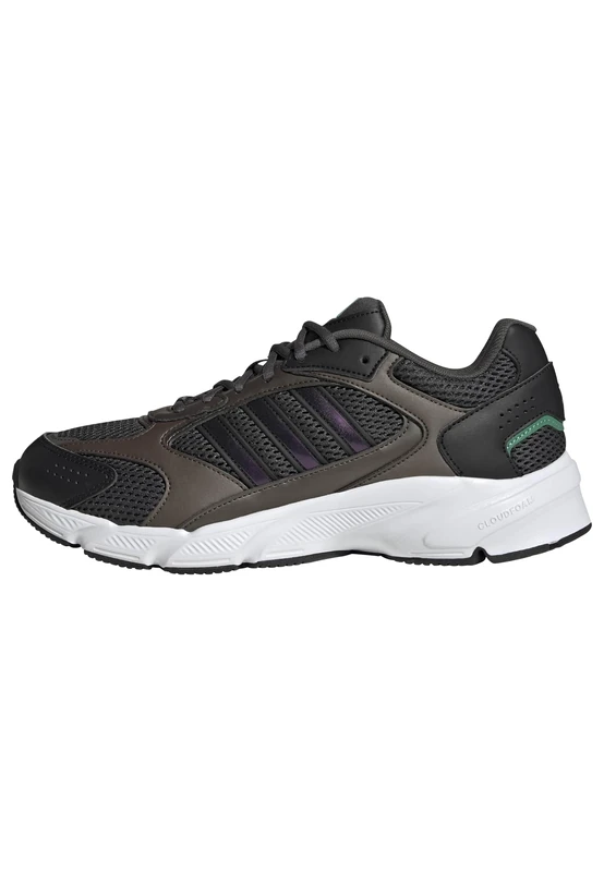 adidas Men's CRAZYCHAOS 2000 Shoes, Grey six/core Black/semi Court Green, 10.5 UK