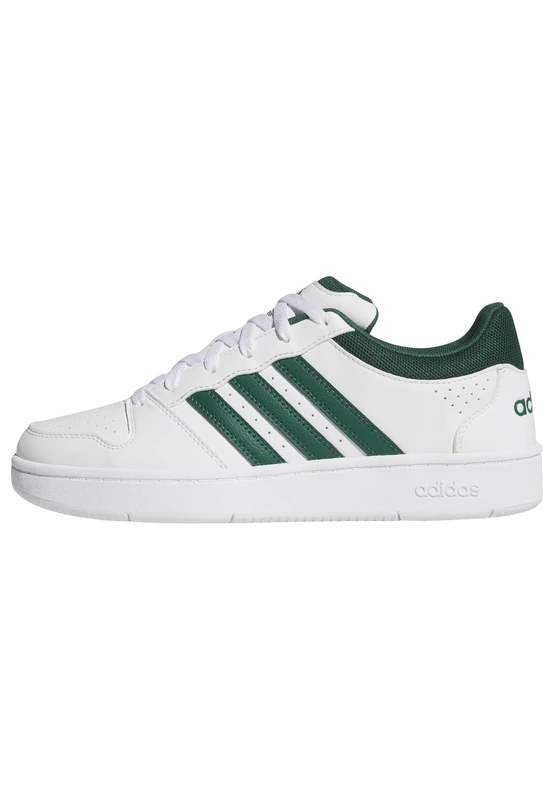 adidas Men's Hoops Classic Shoes, FTWR White/Collegiate Green/FTWR White, 3.5 UK