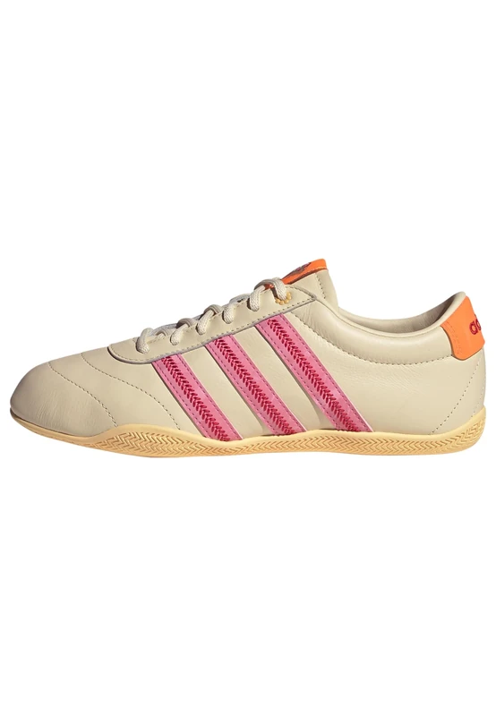 adidas Women's Grand Court LO Shoes, Warm Vanilla/Bliss Pink/Lucid Orange, 6 UK