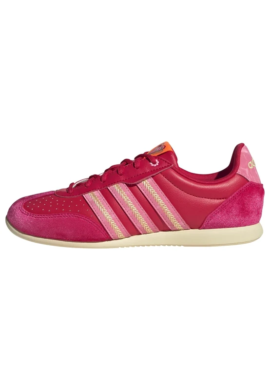 adidas Women's BARREDA LO Shoes, Pure Ruby/Bliss Pink/Lucid Orange, 8 UK