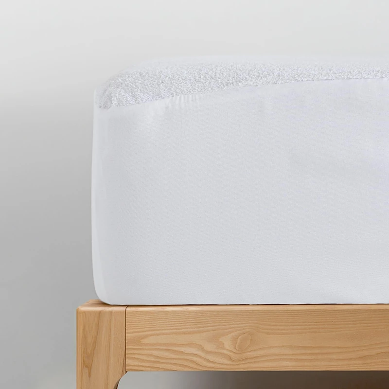 Rizo Algodón Waterproof Protector 160 x 200 x 32 cm (Cama 150/160) - Image 1
